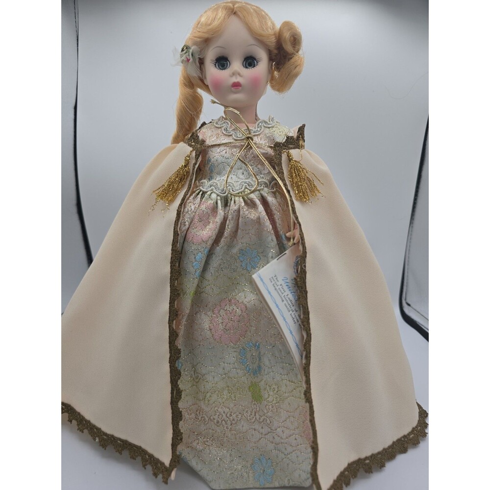 Madame Alexander First Ladies Series III Doll Martha Johnson Patterson 14" Cape!